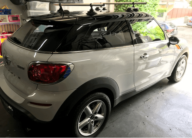 Mini Paceman Roof Rack SeaSucker Down Under